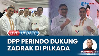 Wakil Bupati Zadrak Tombeg Kantongi Dukungan dari Perindo Maju Pilkada 2024 Tana Toraja