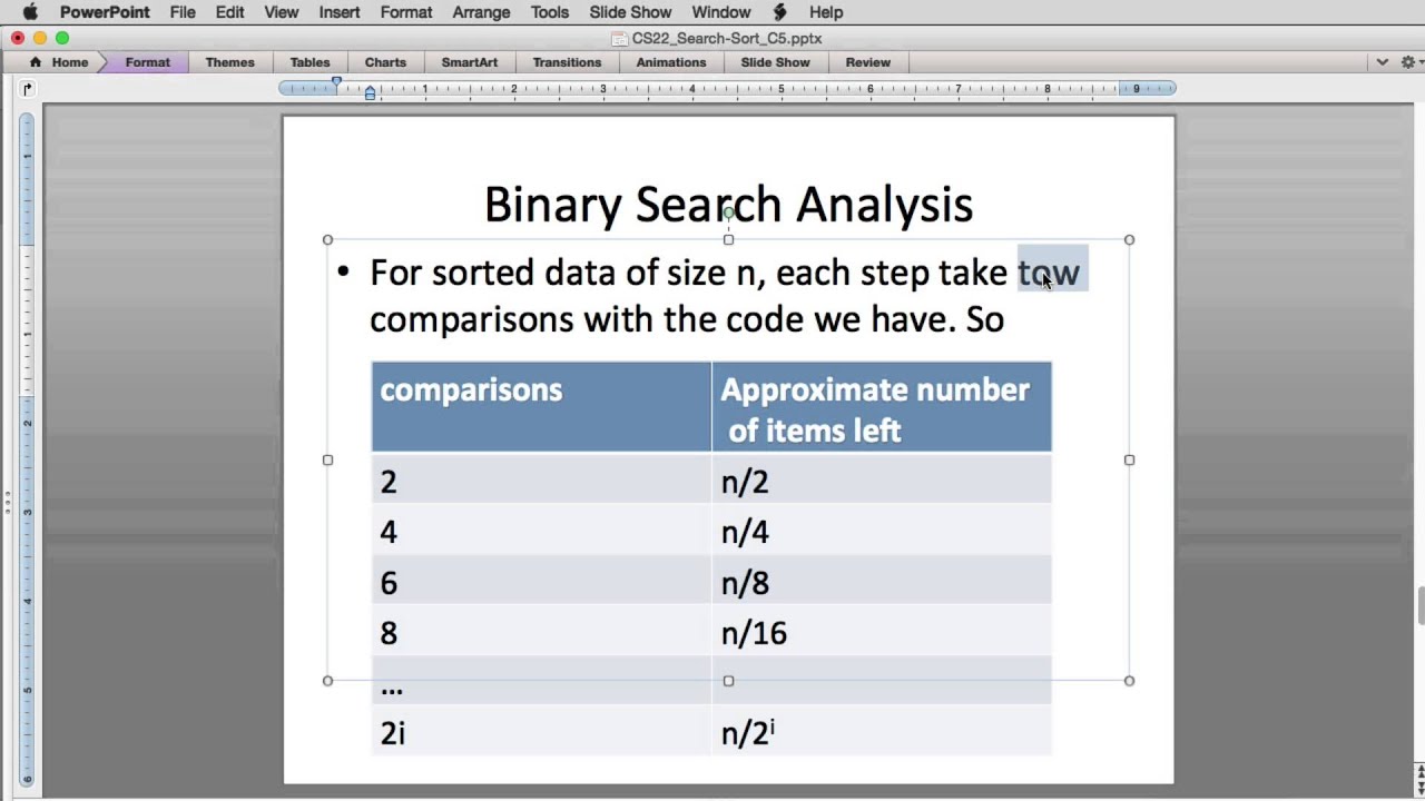 Search:Sort 2 | Sequential and binary Search 2