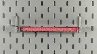 Přídavné brzdové/couvací světlo červená/bílá