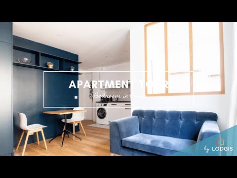 Apartment Tour // Furnished  25m2 in Paris – Ref : 21720694