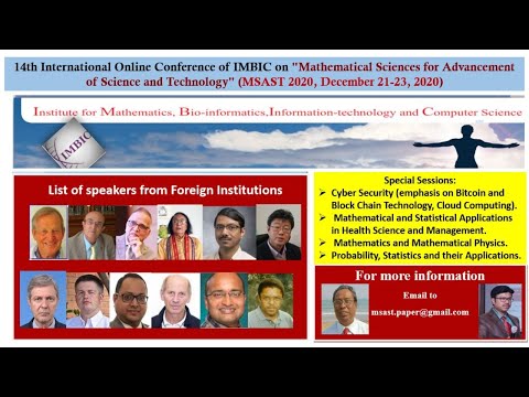 Day 1, 14th International Virtual Conference MSAST 2020, December 21-23, 2020