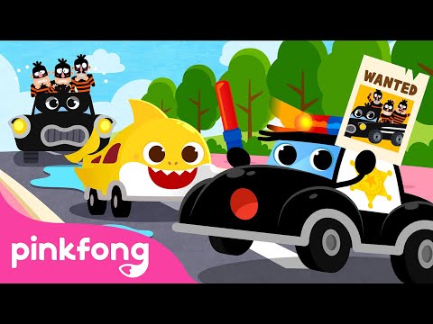 檢查時間|汽車歌曲|警車系列|小紅帽兒童歌曲 (Time for an Inspection | Car Songs | Police Cars Series | Pinkfong Songs for Kids)