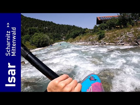 Wildwasserwoche Tag 1 und 2 - Obere Isar Scharnitz Mittenwald