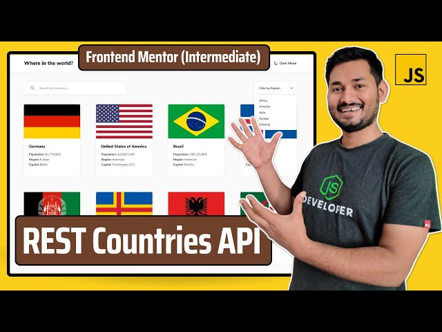 Building a Countries API Project with Frontend Mentor: A Step-by-Step ...