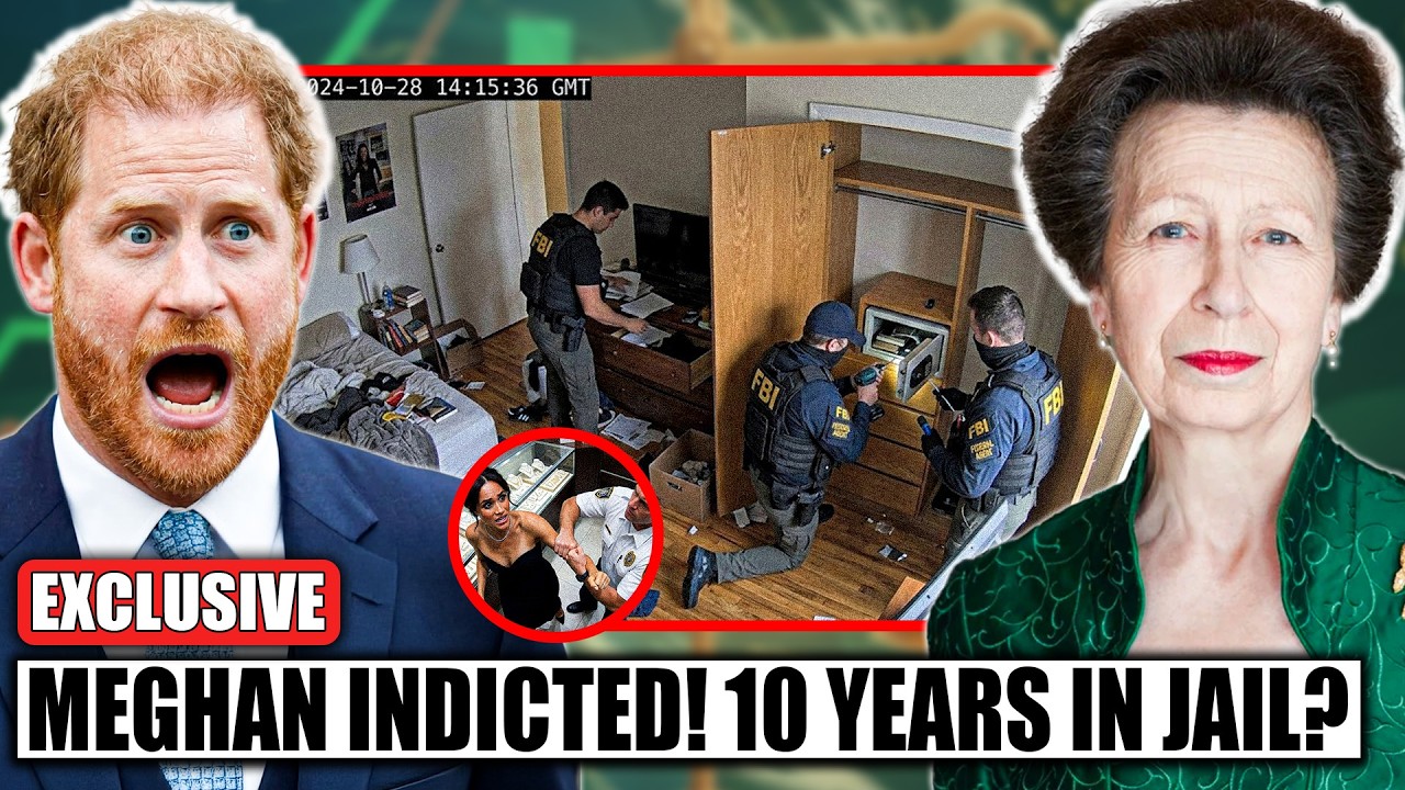 BREAKING. HARRY Flees Montecito Alone After FBI Seizes Diana’s Destroyed Jewels