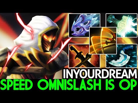 Inyourdream [Juggernaut] Speed Omnislash Build is OP Meta 7.21 Dota 2