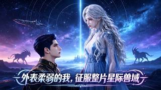 《外表柔弱的我，征服整片星际兽域》1~34集🌟流落满是冷酷强者的星际兽世，软萌少女仅凭温柔，收服暗黑帝王、银发公爵一众顶级大佬，全员独宠。#天天漫剧