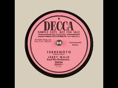 Terremoto   Jerry Wald And His Orchestra