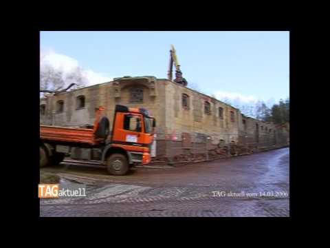 10 years ago - Werdau Feldschlösschen Brewery is demolished