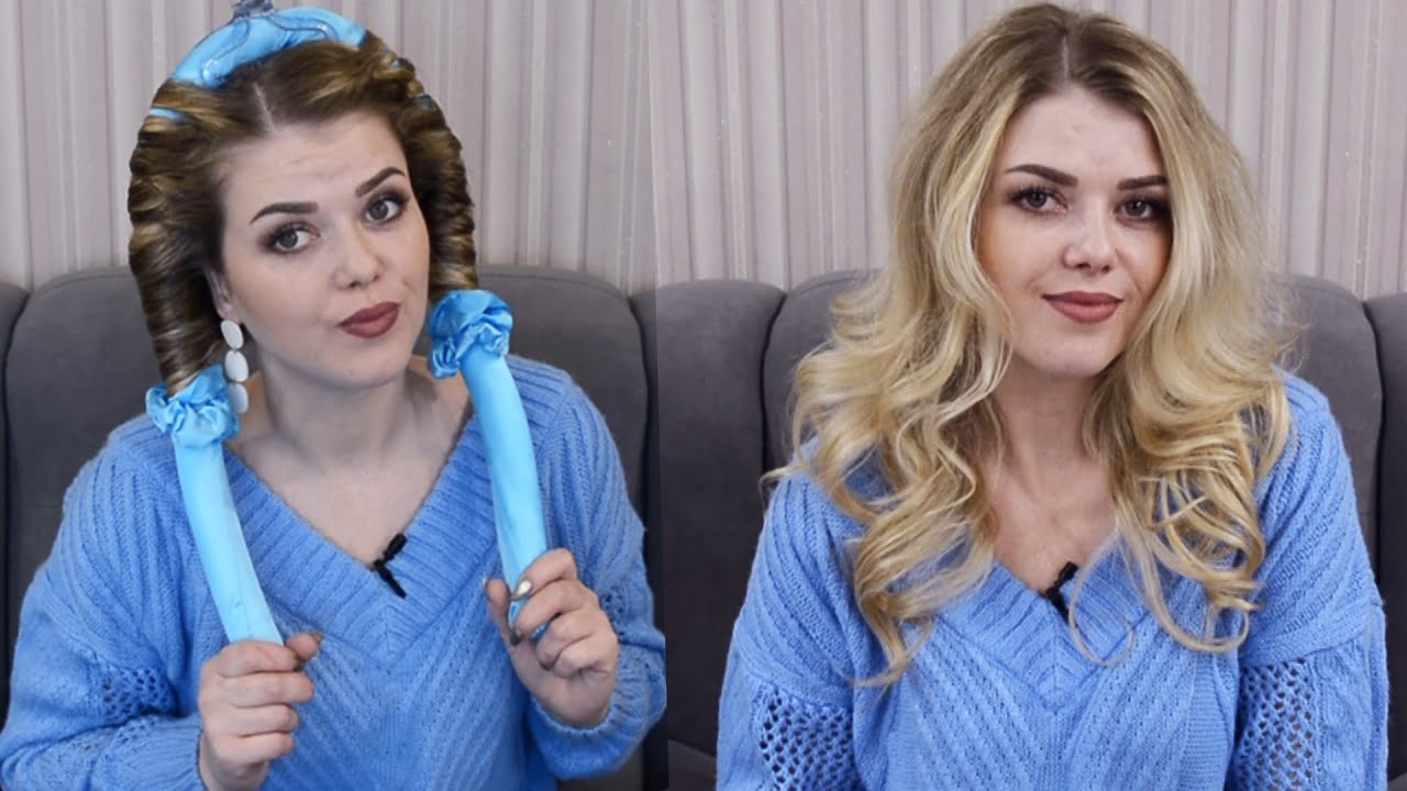 Кудри без плойки! Heatless curls tutorial