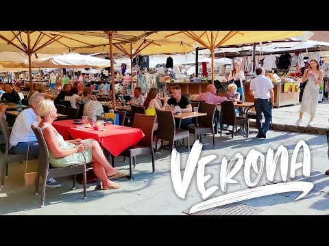 SWEET VERONA . Italy - 4k Walking Tour around the City - Travel Guide. trends, moda #Italy