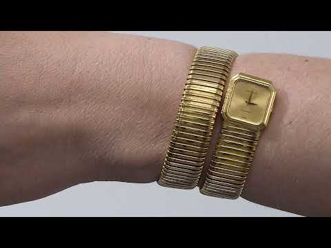 Marina B Juvenia Gold Bracelet Watch
