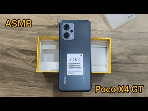 Poco X4 GT ASMR Unboxing