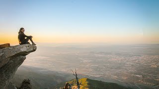 Night Hike Icehouse Canyon to Cucamonga Sunrise Experience Drone Footage
