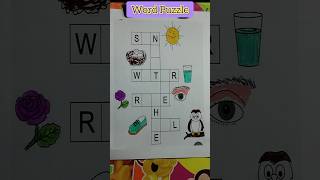 Crossword Puzzle #crosswordpuzzle #wordpuzzle #english  #shorts