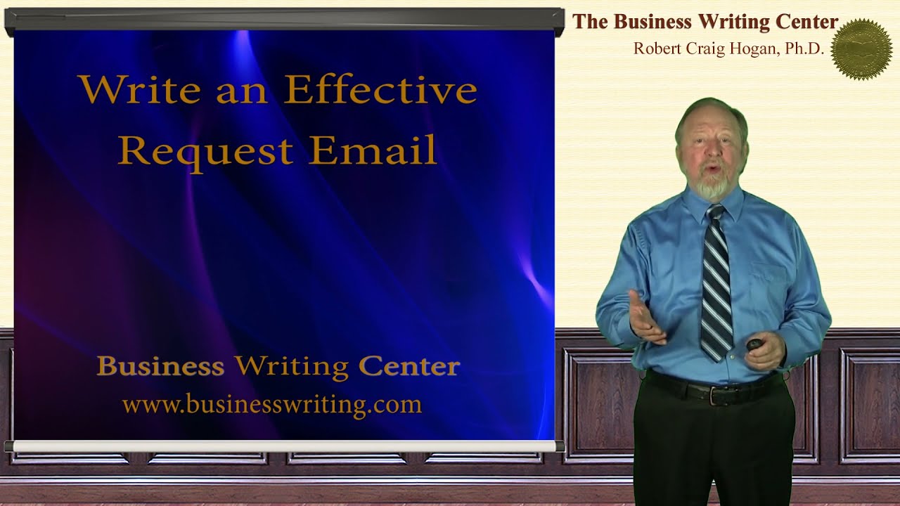 Email Training in How to Write a Request Email