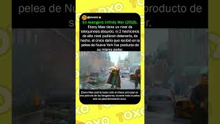 En Avengers: Infinity War (2018) #curiosidades