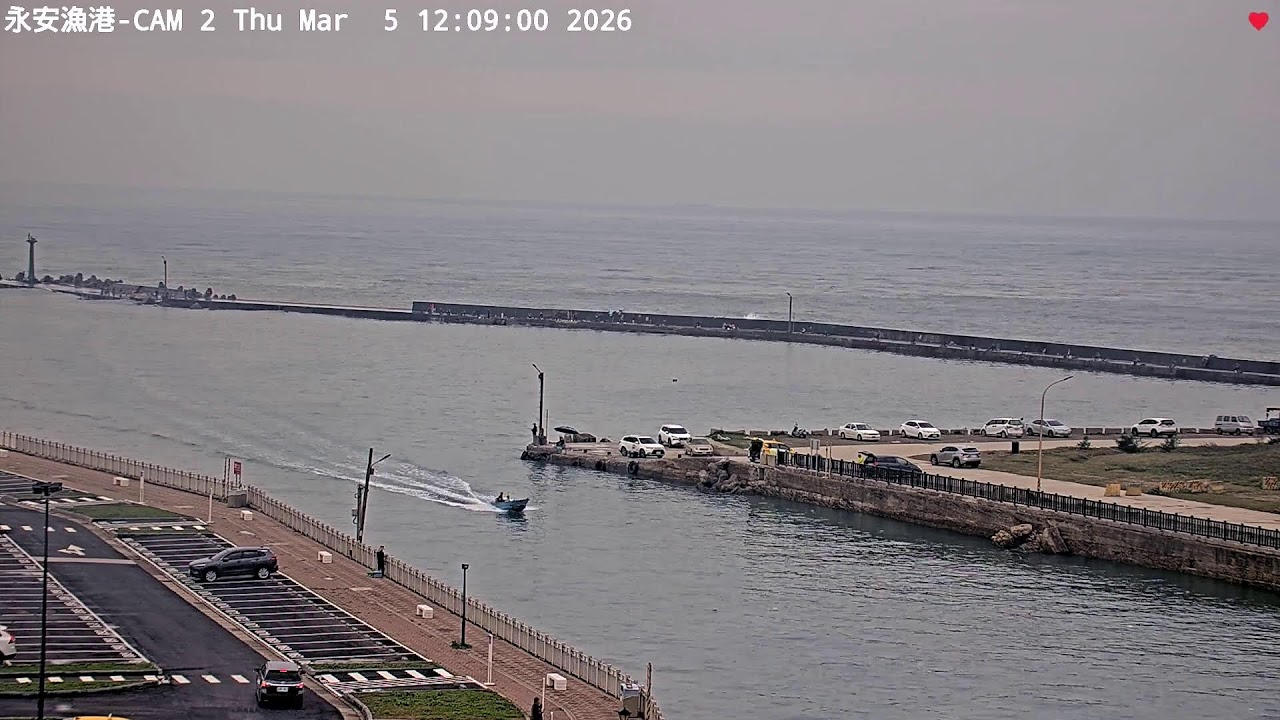中央氣象署桃園永安漁港2