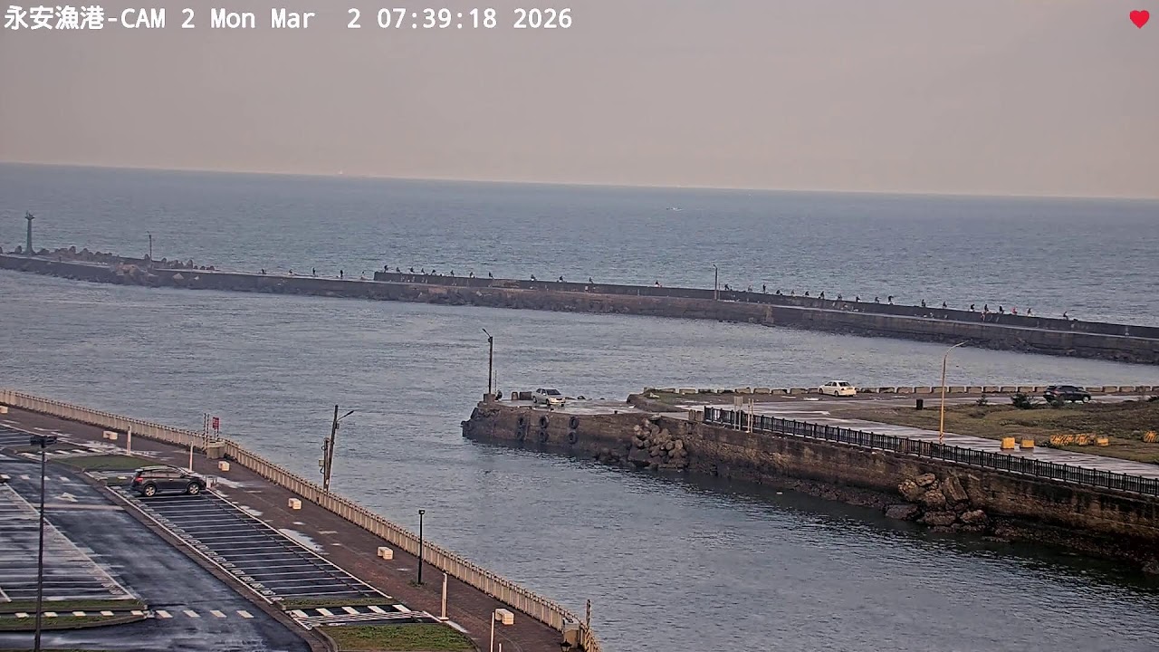 中央氣象署桃園永安漁港2