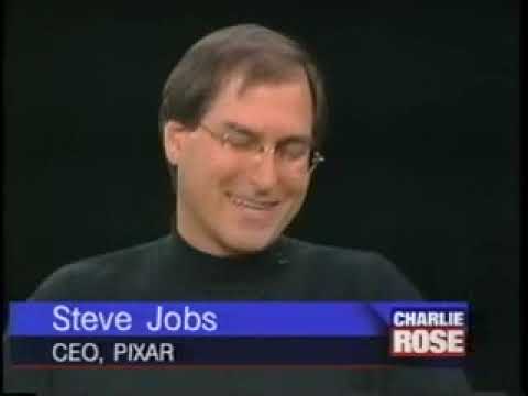 1996 Charlie Rose- Steve Jobs & John Lasseter