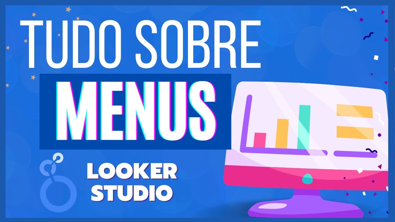 TUDO sobre Menus no Looker Studio (+ Botões com Ícones) Google Data Studio