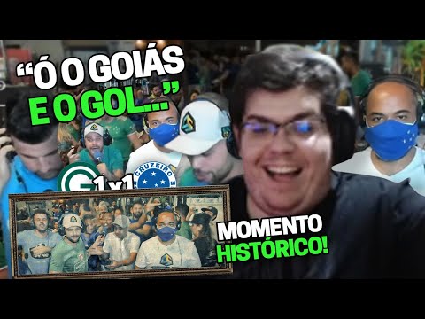 CASIMIRO REAGE A CRUZEIRO SPORTS (GOIÁS 1X1 CRUZEIRO) AAAH... É LUXEMBURGOOO!!! | Cortes do Casimito
