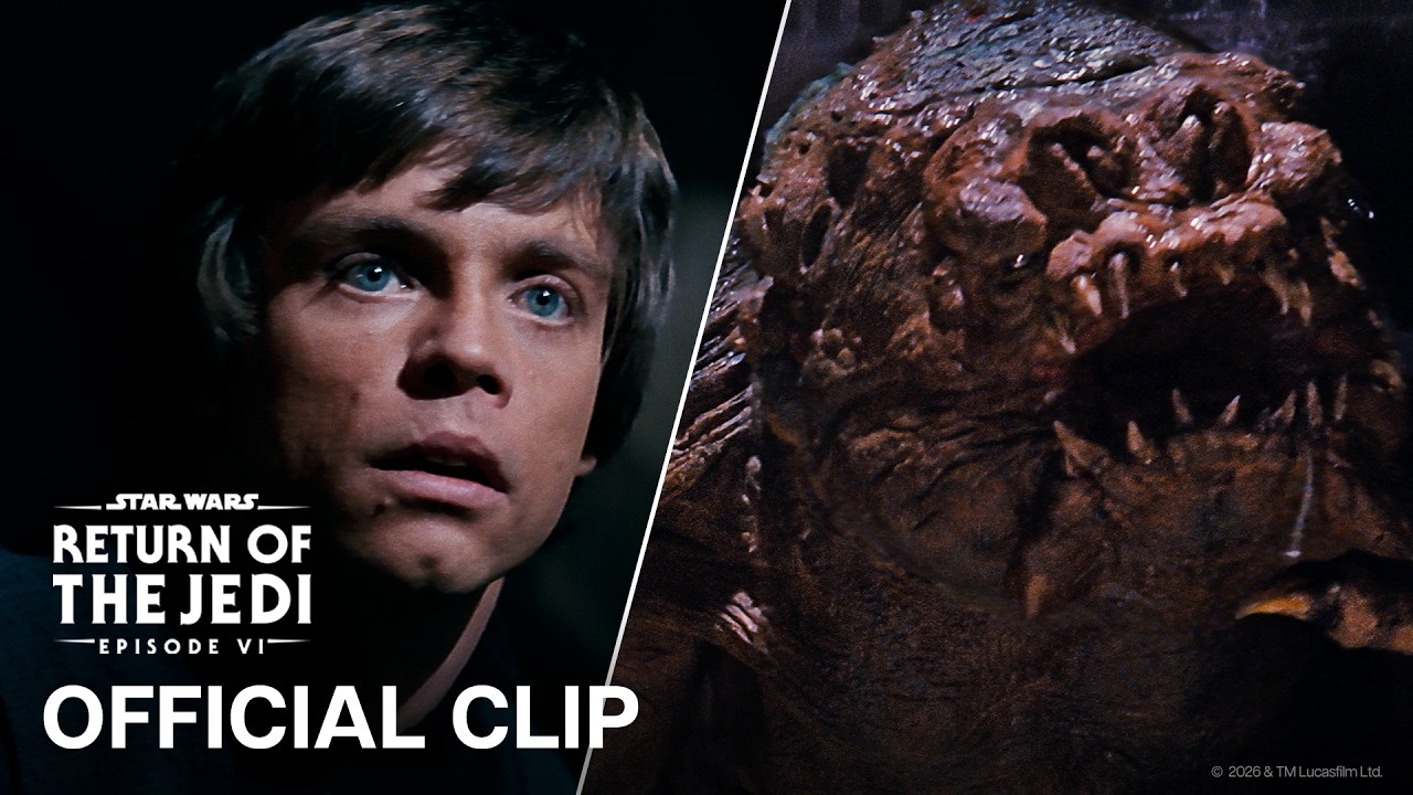 Miniature de la vidéo Luke Skywalker Fights the Rancor - Official Clip du film Le Retour du Jedi