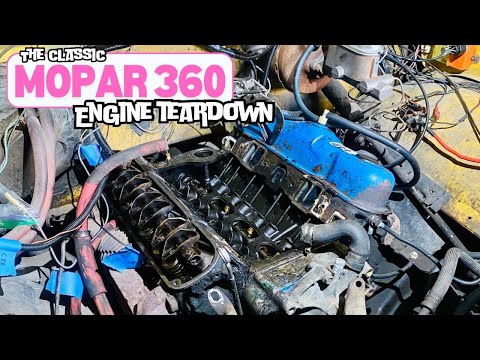 Small Block Mopar Tear Down