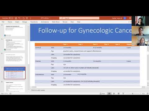 Survivorship Series: Common Survivorship Issues in Gynecological Cancers