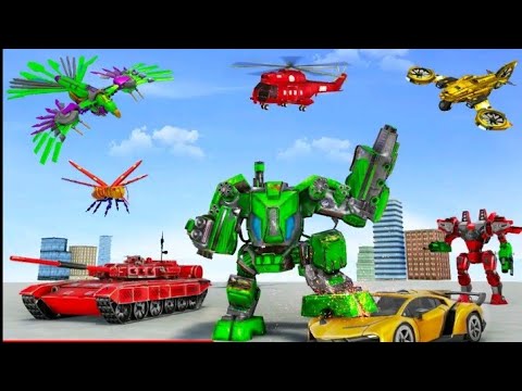 Multi Robot transformation game | Latest 2022 Android Game Play  | Chari Games