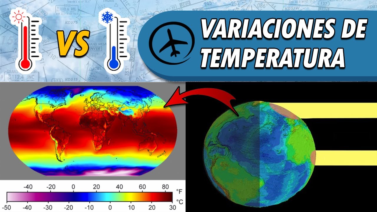 Variaciones de Temperatura en la Tierra