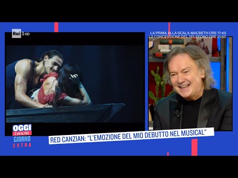 Red Canzian, un musical dedicato a Casanova e alla magia di Venezia-Oggi è un altro giorno07/12/2021