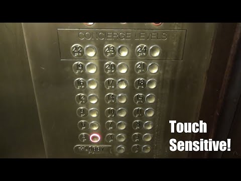 Awesome Otis "Luxury" Traction Elevators @ Waterside Marriott - Norfolk, VA