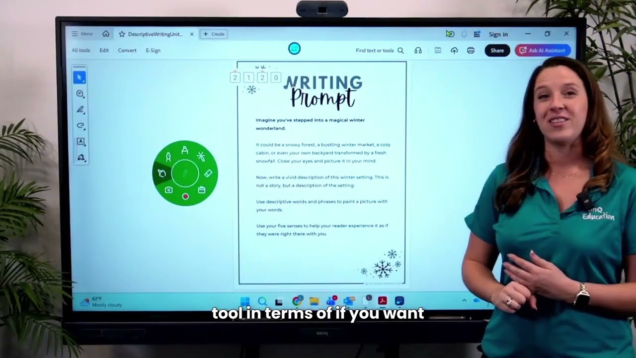 Tinsel, Tools & Teaching: Unwrap the Magic of the Floating Tool on Your BenQ Board