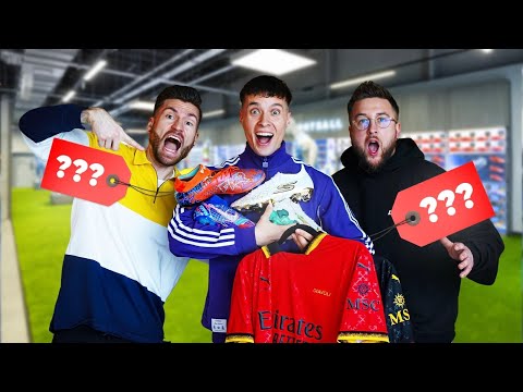 Wir kaufen ALLES?! Fußball Shoppen mit Tisi Schubech