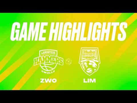 Landstede Hammers vs. Hubo Limburg United - Game Highlights