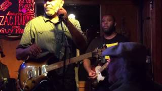 Zac Harmon. Kirk Fletcher . Queen Cora Dunham.Drums.Little Bluebird .August 2016