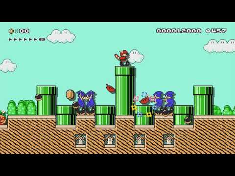 Into The Magikoopas Lair 12IC by Xeamlich - Super Mario Maker - No Commentary 1bn