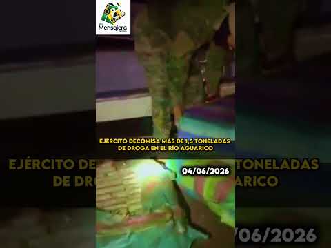 Decomisan más de 1,5 toneladas de droga en Sucumbíos