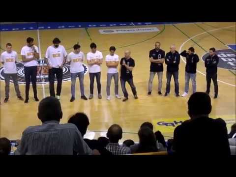 Despedida la afición del Unión Financiera Baloncesto Oviedo a sus jugadores