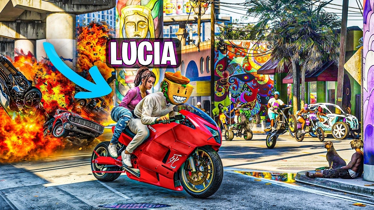 EL ÚLTIMO EXPLOTA CON COCHES ALEATORIOS!! HOLA LUCÍA!! - GTA 5 ONLINE