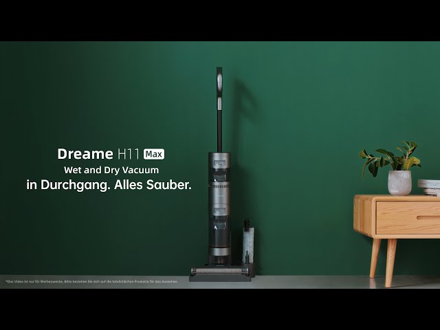 Video Teaser für Dreame H11 Max Wet and Dry Vacuum - German