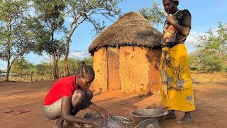 life in Traditional Homestead/What men do in this Village/#villagelife #africa