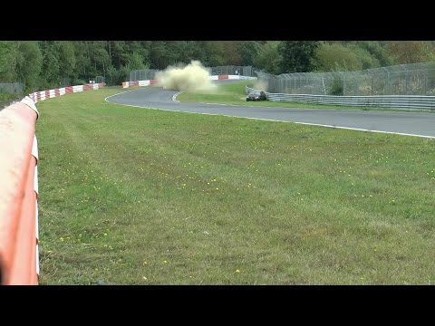 Crash Citroen Saxo @ Touristenfahrten Nürburgring Nordschleife 11.09.2016