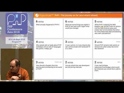 Panel Discussion: PHP - The journey so far (and what's ahead) - PHPConf.Asia 2018