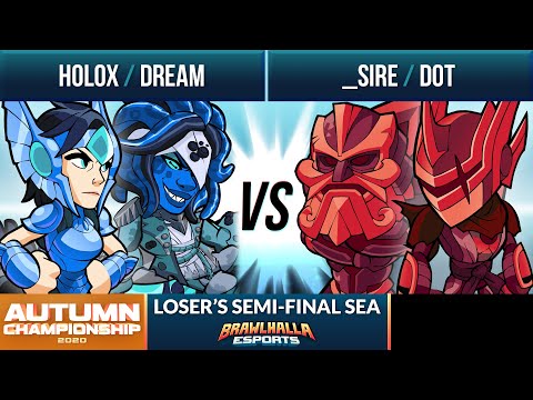 Holox & Dream vs Sire & D0T - Loser's Semi-Final - Autumn Championship 2020 - 2v2 SEA