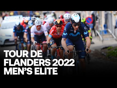 Van der Poel wins sprint thriller after huge gamble | Tour of Flanders - Highlights | Eurosport