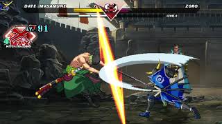 Download lagu DATE MASAMUNE (SENGOKU BASARA) VS ZORO (ONE PIECE) | INSANELY EPIC M.U.G.E.N BATTLE mp3