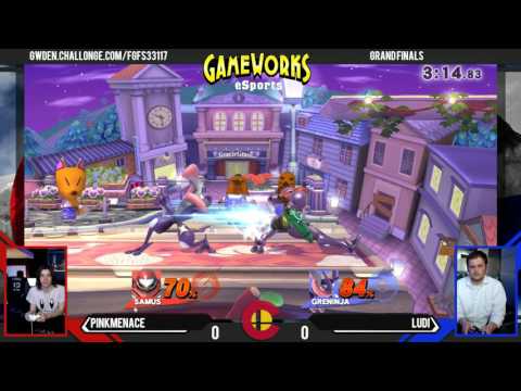 PinkMenace (Samus, Falcon) Vs. Ludi (Greninja) - Grand Finals