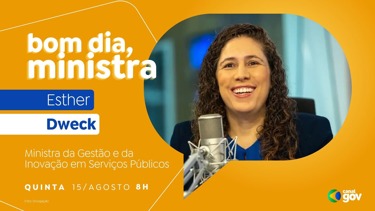 🔴 Bom Dia, Ministro I Esther Dweck